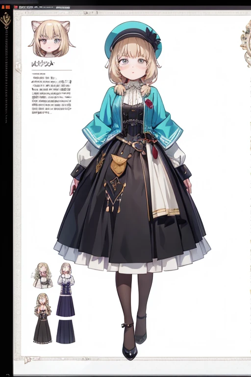 ((masterpiece)),(((best quality))),(character design sheet,same character,front,side,back), 1girl, solo,Female detective, Victorian long skirt, checkered shawl, detective hat, intelligent eyes,retro artstyle,victoria design drawing,masterpiece,bestquality,top quality,ultra highly , concept art, character concept art, character sketch, reference sheet, character sheet, ( background, white background: 1.3)