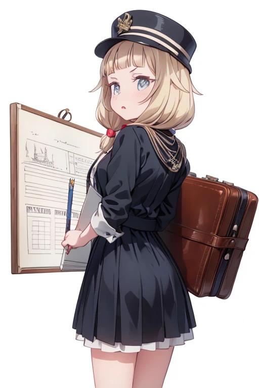 ((masterpiece)),(((best quality))),(character design sheet,same character,front,side,back), 1girl, solo,Female detective, Victorian long skirt, checkered shawl, detective hat, intelligent eyes,retro artstyle，victoria design drawing,masterpiece,bestquality,top quality,ultra highly , concept art, character concept art, character sketch, reference sheet, character sheet, ( background, white background: 1.3)