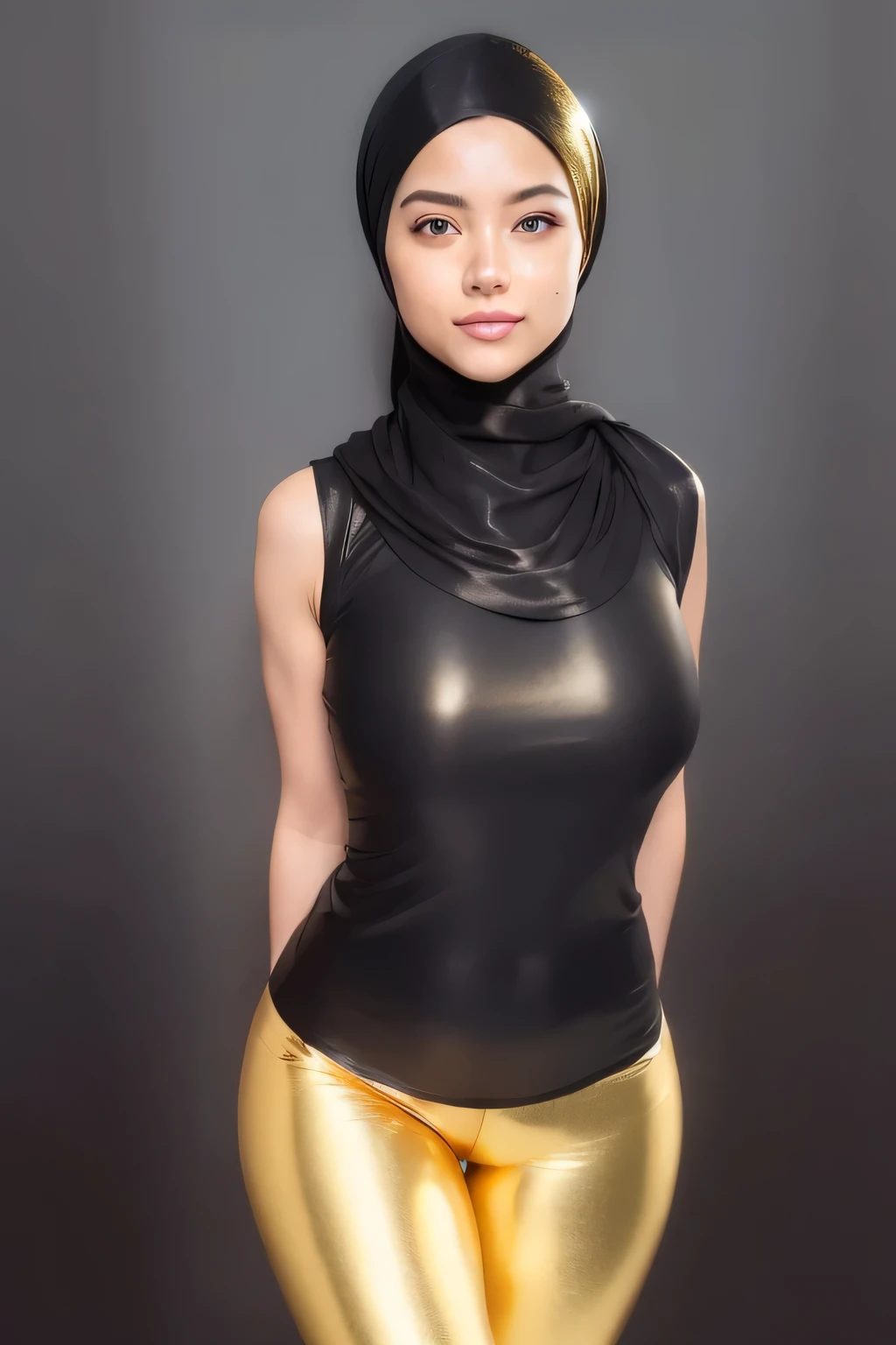 (Gold Metallic Leggings: 1.4)