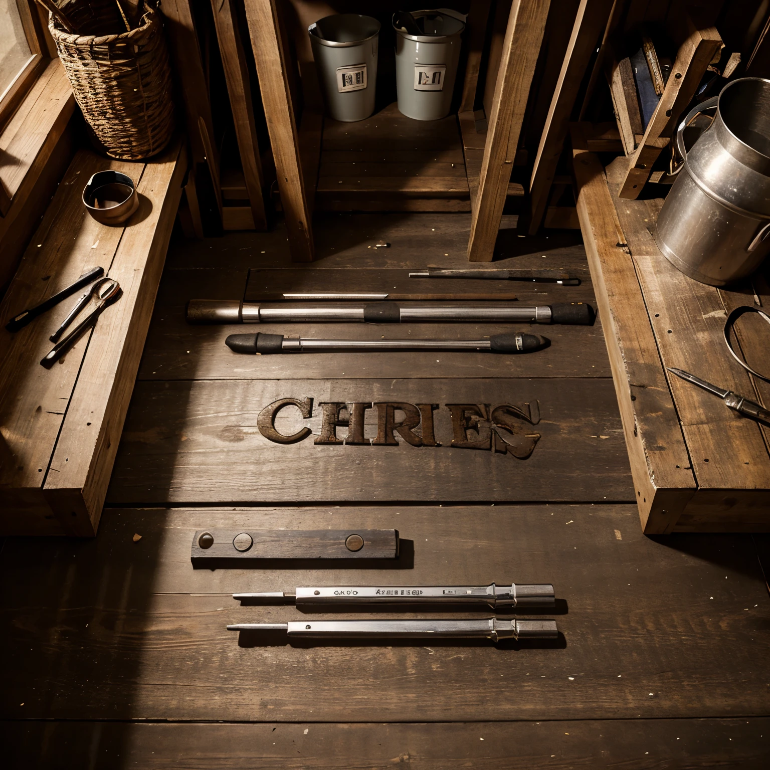 MIKEL'S word made by tools