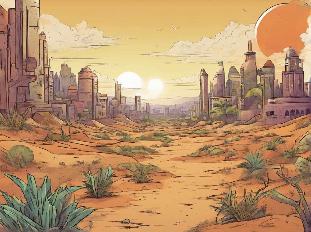 Armageddon,A desert,mills,pix,pixelart