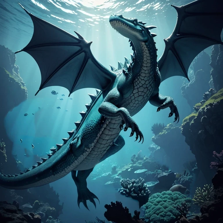 Erase object, replace with background, underwater, ocean, rocks