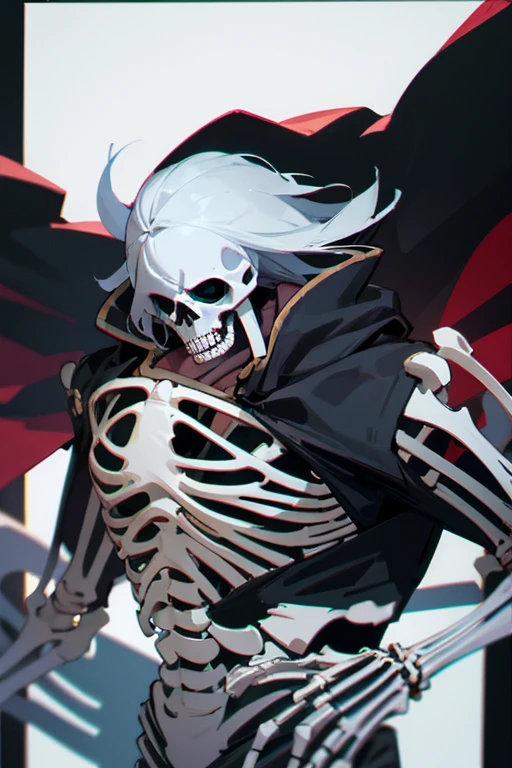 Skeleton pirate captain