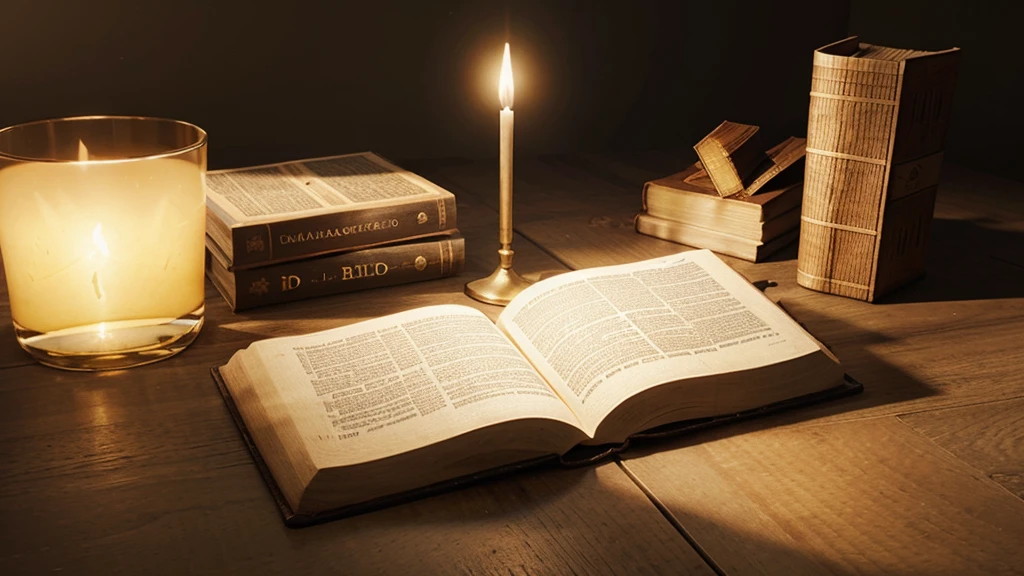create banner with just the image of a 3 d bible