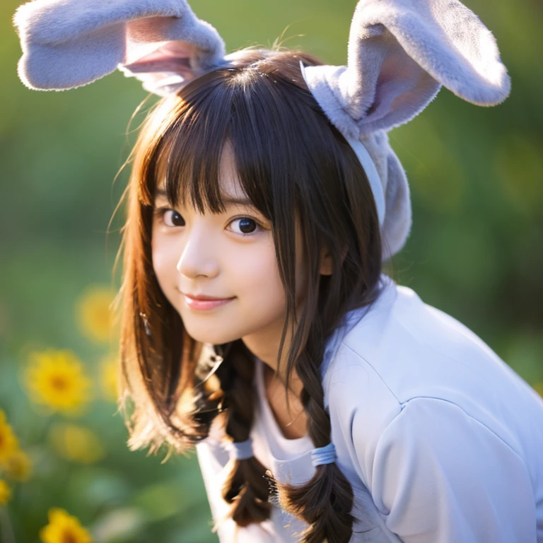  A girl like a rabbit 