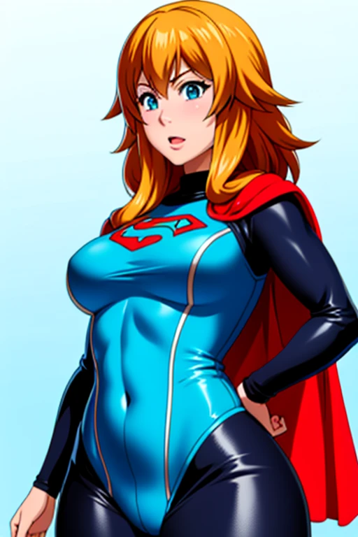 Cute girl , superhero , Superhero girl , Tight fitting clothes