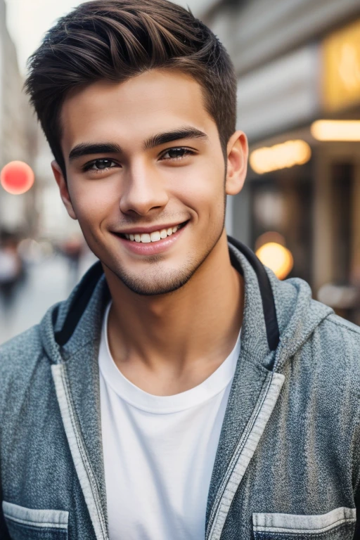 male handsome highlights wearing a casual clothes smiling, young man with beautiful face, 22 years old, handsome attractive face, smiling male, attractive male, attractive man, attractive young man, beautiful young man, portrait of beautiful young man, perfect handsome face, hazel eyes, handsome young man, lean man with light white skin, beautiful male face, handsome male, smiling man, cute young man Casual clothes, A hyper-realistic, Smiling expression, shopping hiquality, Friends group, smiley, smiley, smiley, photography_\(ultra\), Realistic, Post-processing, maximum details, roughness, real life, ultra realistic, Photorealism, photography, 8k UHD, Nikon, Canon, Fujifilm, first-person view, pov, first-person view, pov, first-person view, pov, HD, 4K, 8k, 16k, highres