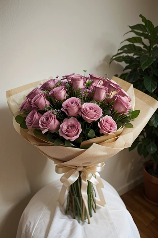 a beautiful bouquet of flowers