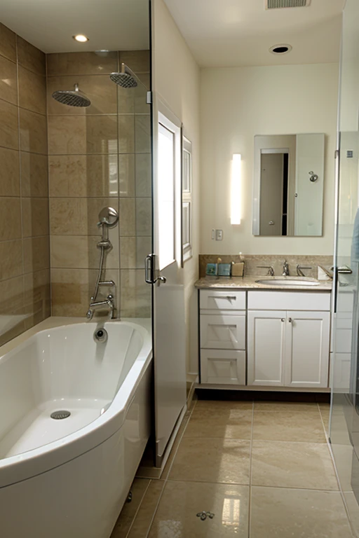 bathroom before renovations and bathroom after renovations