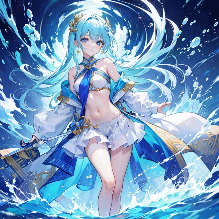 Personification of an Aquarius.