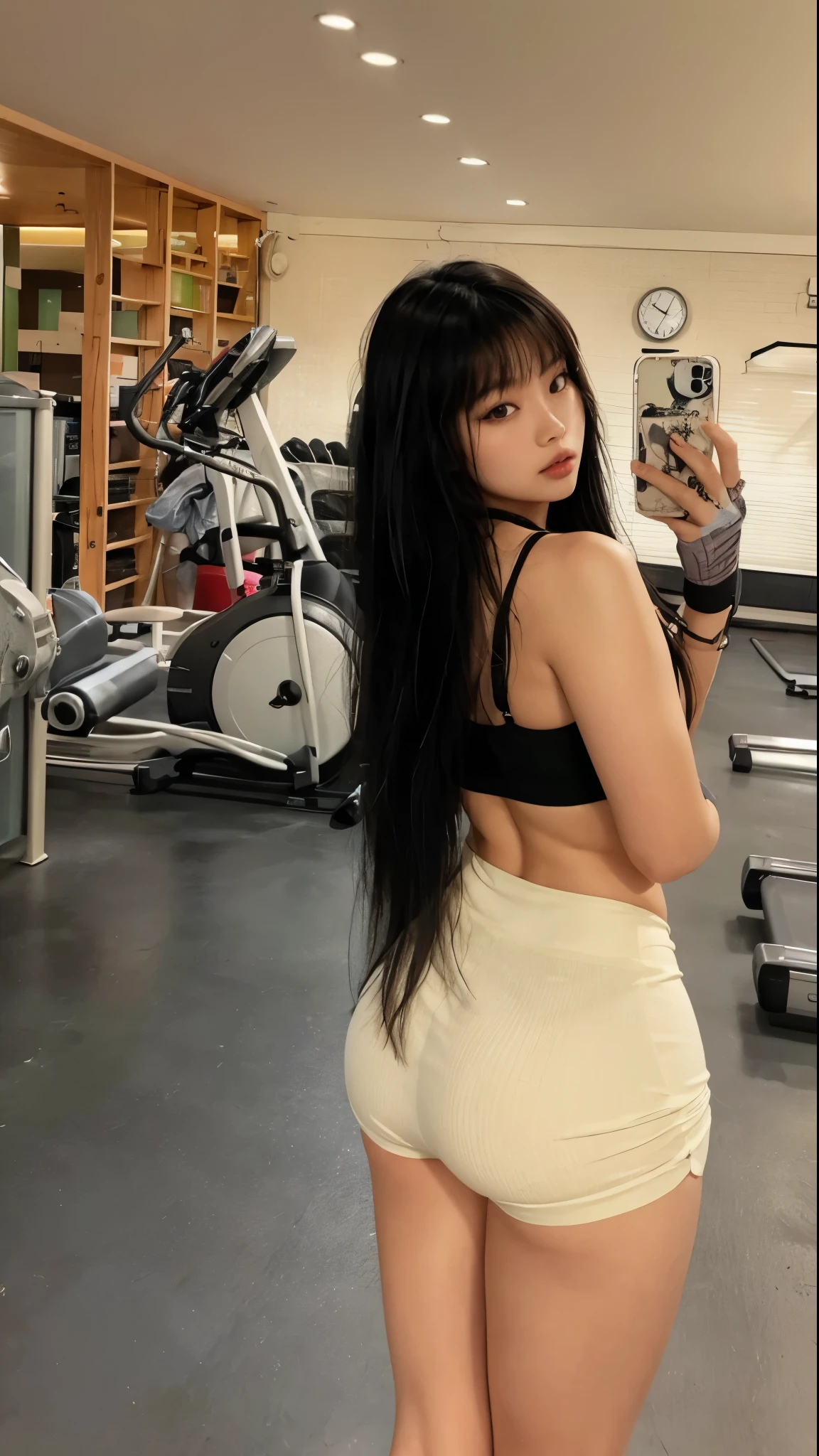 Jennie kim, garota perfeita, linda, magra, bunda grande, cabelo longo, (short curto, apertado,  enfiado), sexy, academia,