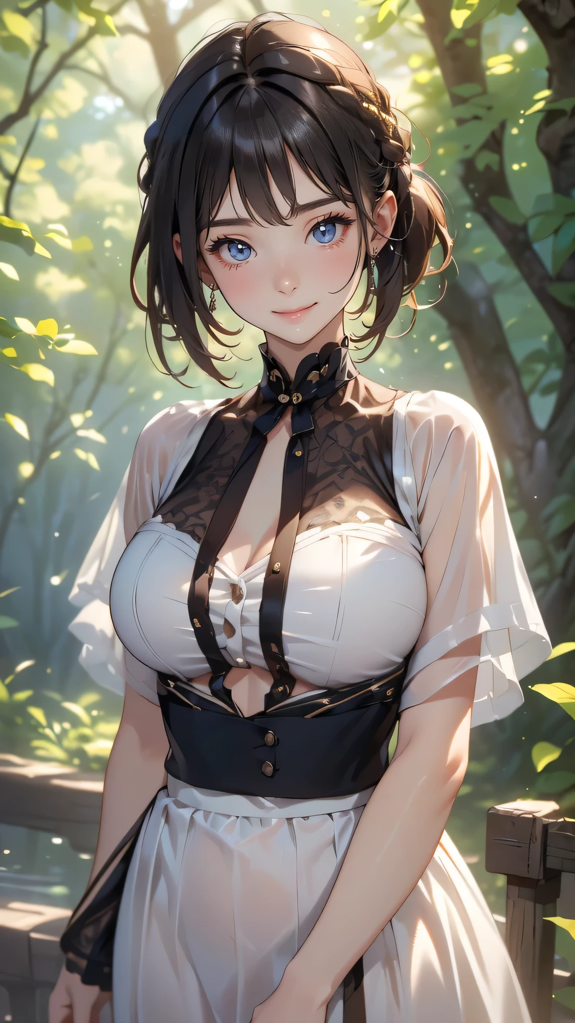 (random boyish fashion),(random pose),(random hairstyle),(large breasts:1.5),(Highest image quality, (8K), Ultra-realistic, Best Quality, High quality, High Definition, high quality texture, high detailing, Beautiful detailed, fine detailed, extremely details CG, Detailed texture, realistic representation of face, masterpiece, presence)