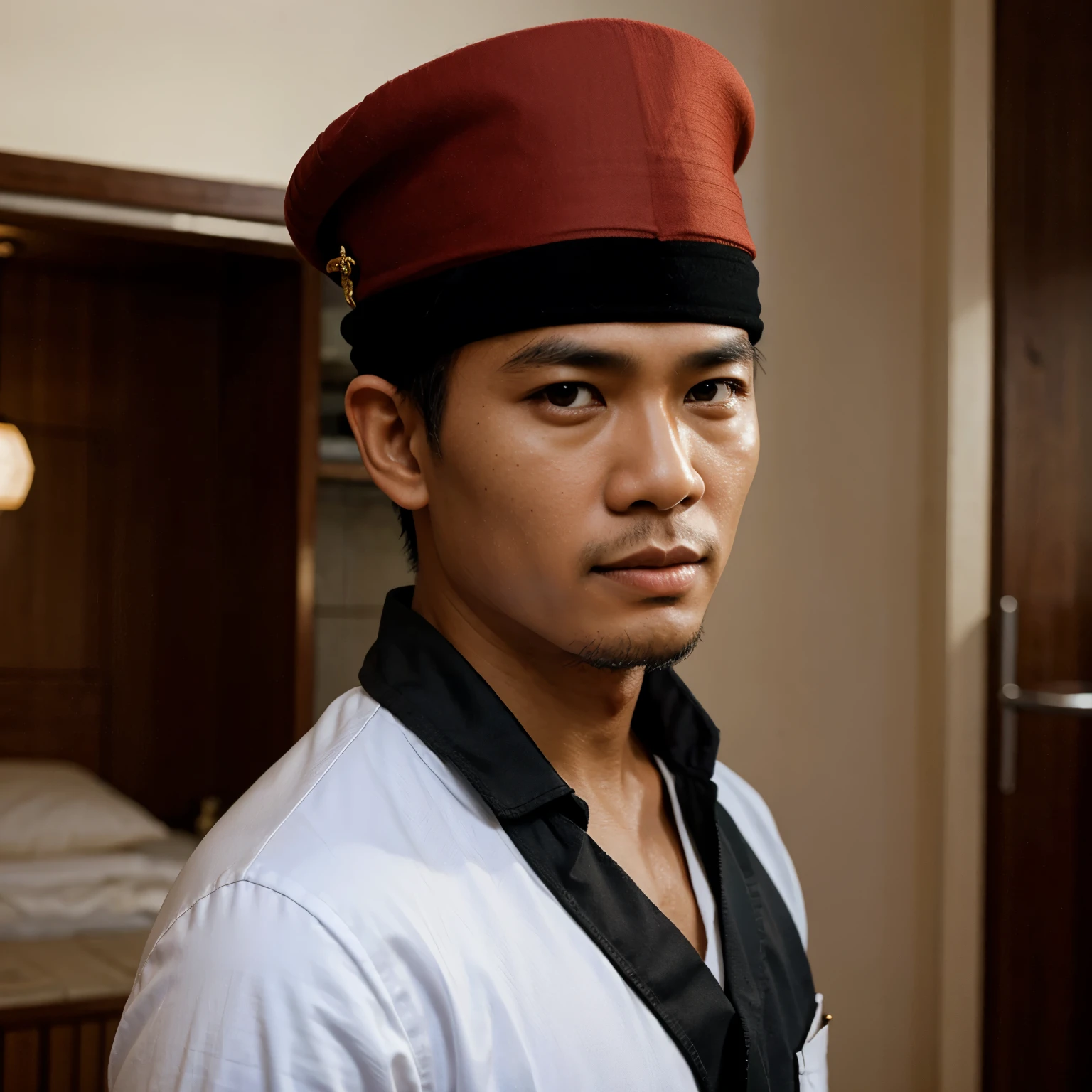 super realistic indonesian man