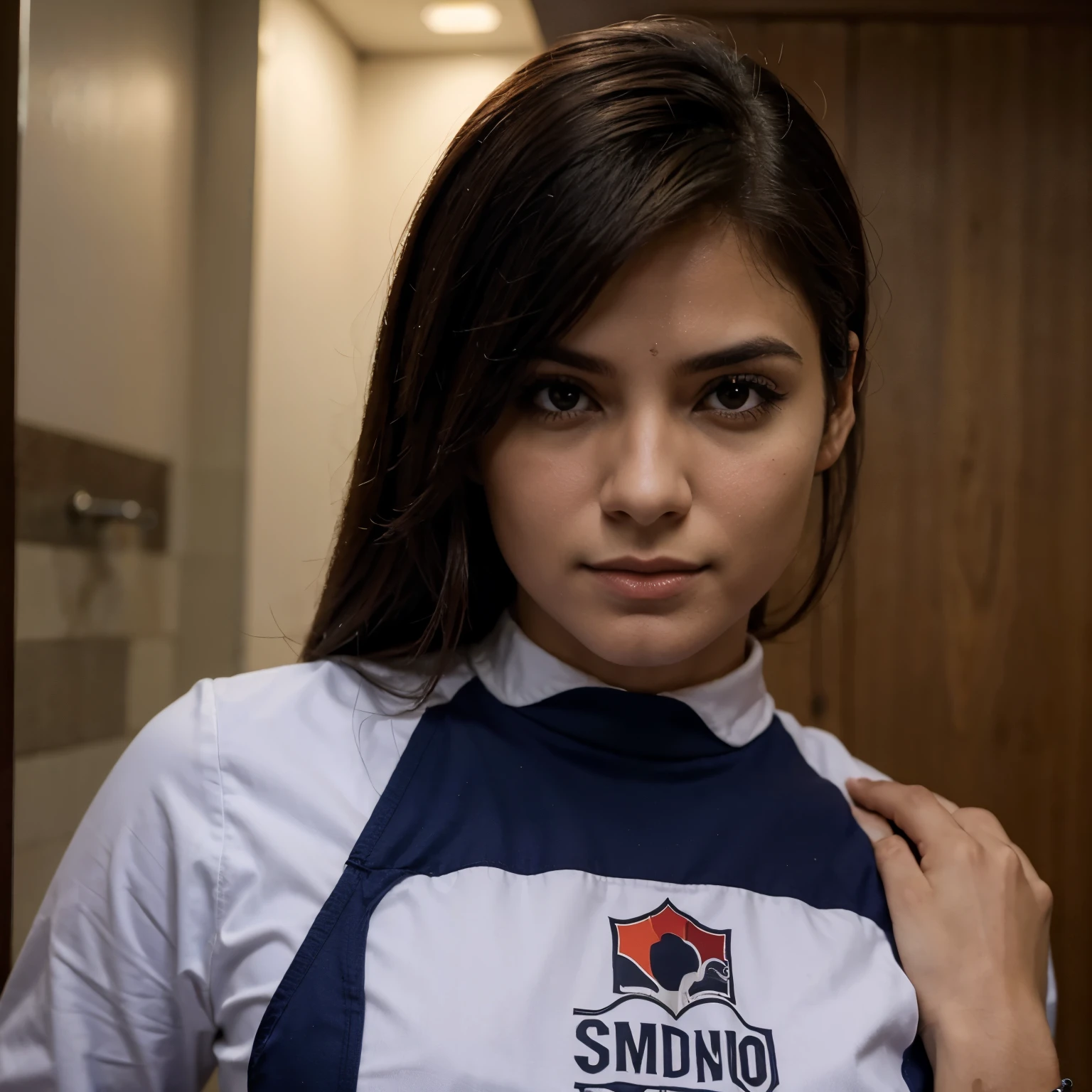Crie uma personagem feminina com ciumes do masculino com coracao partido no fundo e o garoto sentado na cadeira decepcionado