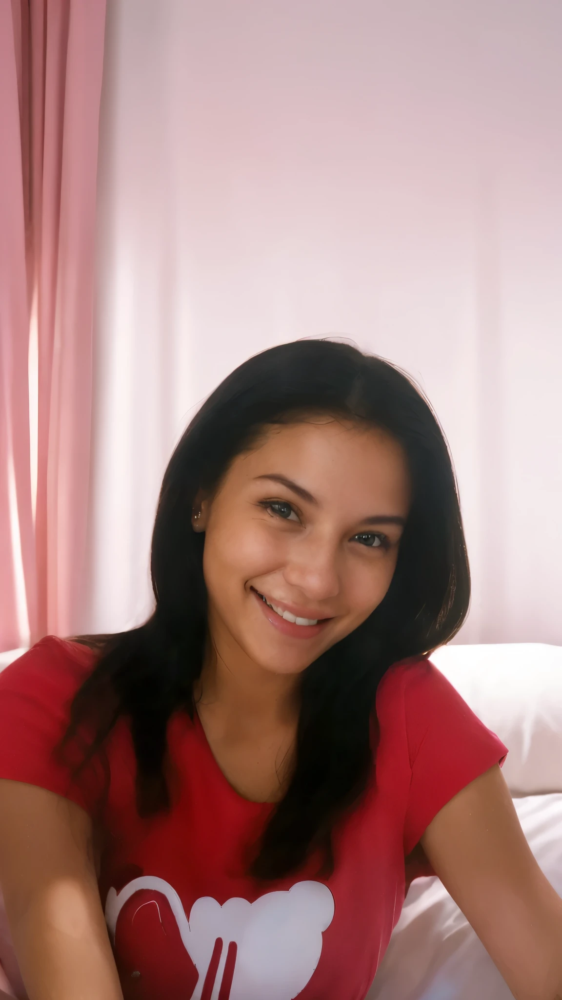 Smiling face, keep the original face, 8K pictures, naked, hot breast.