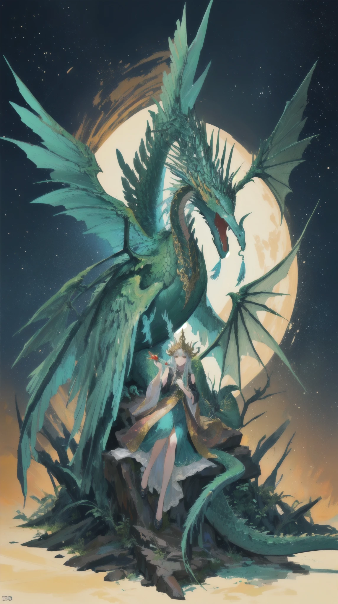 There is a statue of a bird with a dragon on it., Quetzalcoatl, inspired by ESAO, Andrews Esao Art Style, Esao Andrews&#39; style, inspired by Esao Andrews, beeple and jean giraud, Inspired by Brian DeSpain, Fantasy Art Behance, Detailed fantasy illustrations, epic full color illustration