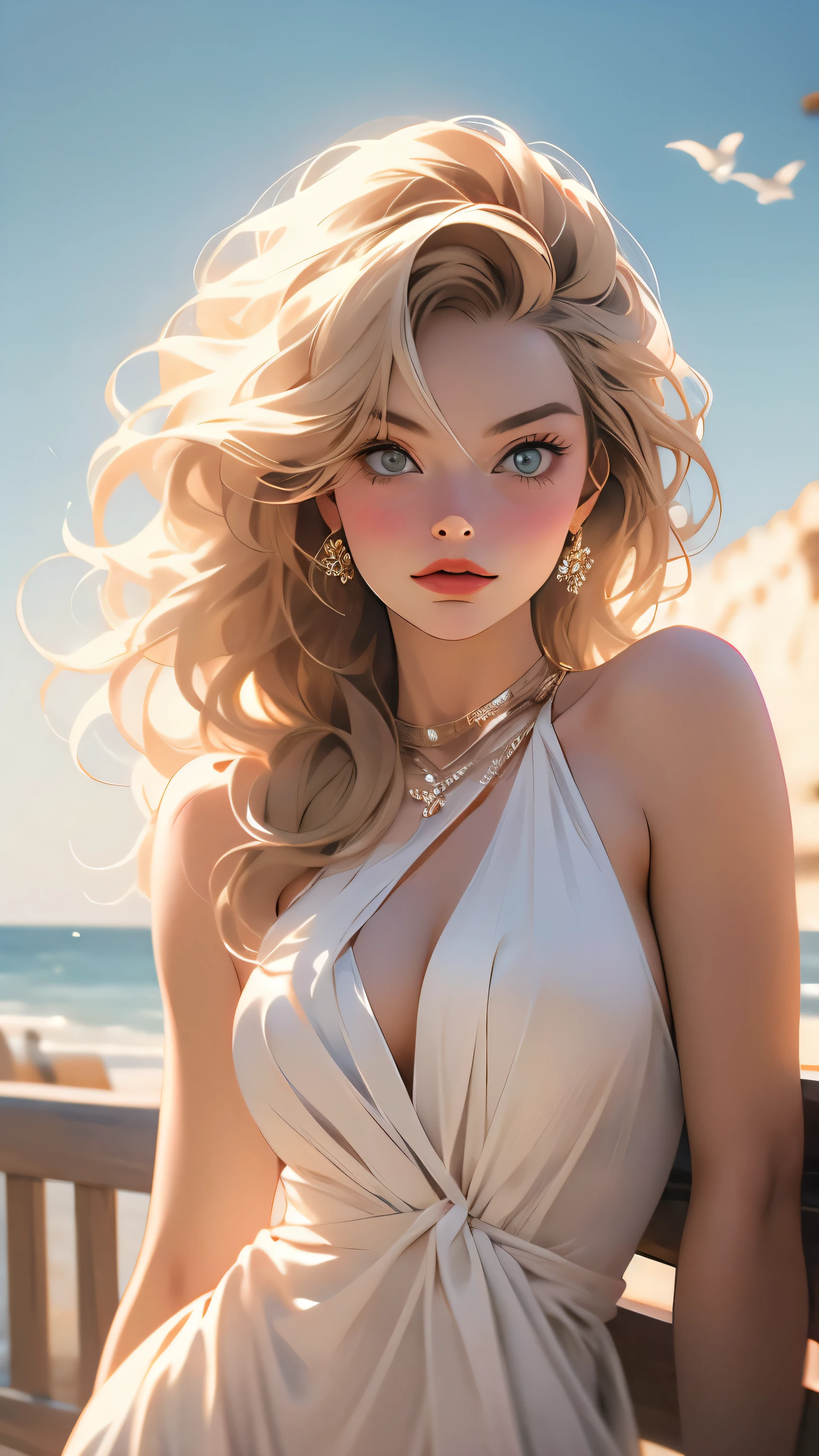 Makima with Margot Robbie's face (Chainsaw Man), highest quality, Very detailed, 1 girl, alone, Standing ceremony, Redhead, Long braided hair, Golden Eyes, bangs, Very small pointy breasts, White shirt, tie, Looks lewd,, (bad: 1.2), Looking at the audience, (Face to face: 1.3), (Dark Background, rock: 1.3), From above, Crisp contrast, Beautiful fine details, pussyfocus, Low Angle,(Take a full body photo),Bed urinate,Full nudity,Embarrassing,Covering nipples with hands,Place your hands behind your head,Open your legs,Turn away,Face of disgust,scream,Enjoy passionately ,I'having a seizure,Urinate,Soaking wet,Bathed in white foam,Piledriver,Touching the pussy,Men and women in love,gender ratio ,Gender violence,A man touches ,Are crying,Tears,Dildo,Gonzo,I like,facial,Bukkake,Sleeping girl