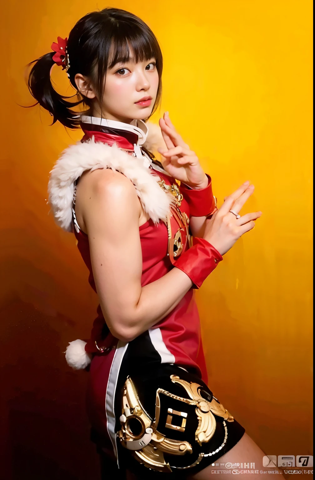 (masterpiece, best quality:1.2), (8k uhd, 16k, 32k, ultra high res), (photorealistic:1.37), (RAW photo), ultimate-realistic, ultimate-realistic details, ultimate-realistic texture, ultimate-intricate details, ultimate-realistic lighting, ultimate-realistic shadow, 1 japanese girl, ultimate-cute face, ultimate-RAW skin, ultimate-realistic eyes, (mechanical:1.4), (armor), full body, wide shot