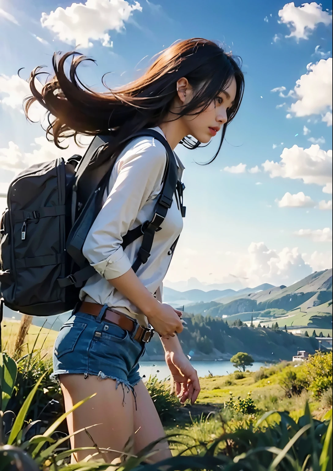 (masterpiece, best quality:1.2), (8k uhd, 16k, 32k, ultra high res), (photorealistic:1.37), (RAW photo), ultimate-realistic, ultimate-realistic details, ultimate-realistic texture, ultimate-intricate details, ultimate-realistic lighting, ultimate-realistic shadow, 1 japanese girl, ultimate-cute face, ultimate-RAW skin, ultimate-realistic eyes, (mechanical:1.4),  (armor), full body, wide shot