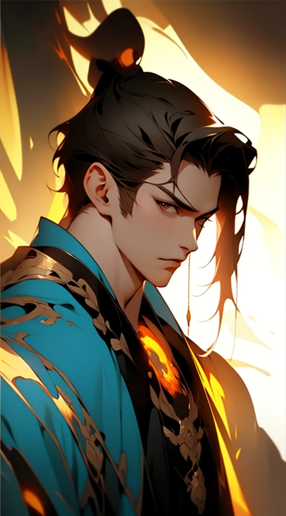 Anubis, male, black hair, Anubis
