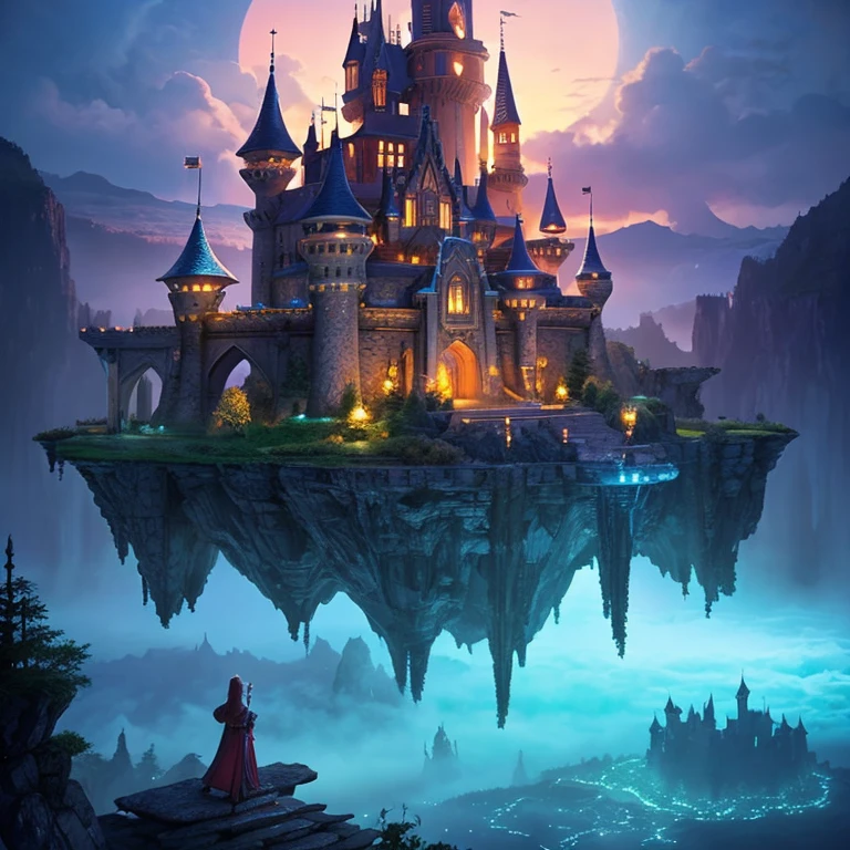 Fantasy Mysterious Castle。