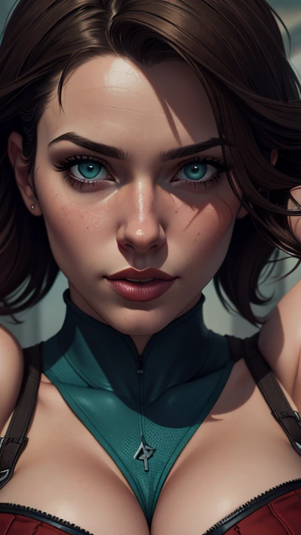 um close up de uma mulher em um vestido verde com uma espada, extremely detailed artegerm, Wlop Ross sorteios, sedutor elfo princesa cavaleiro, ashé, garota de armadura, girl of the zodiac knights, style , garota elfa, uma guerreira loira sexy, uma guerreira loira esmeralda, elfa, Ross Draws 1. 0, up modela close up of a woman in a red dress holding a gun, artgerm julie bell beeple, glamorosa Jill Valentine, inspirado em Raymond Swanland, Resident Evil, Artgerm Craig Mullins, Cutesexyrobutts, inspirado em Marek Okon, estilo de Raymond Swanland, Resident Evil inspired, Artgerm detalhado