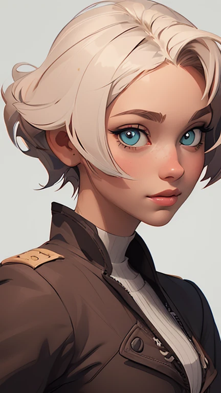Female character in cartoon style Digital art style illustration Cartoon image of a woman .Ilustra??o estilo desenho animado, estilo de arte dos desenhos animados, Ella Purnel lestilo Cartoon style digital illustration artgerm style cartoon art style, digital illustration style, design de personagens altamente detalhado, arte digital detalhada coragem, Forest fan art, Design de personagens de retrato, beautiful digital illustration, retrato de alta qualidade, Arte em quadrinhos, mulher jovem cabelo com transas lindas . Beautiful lined eyes Medium large bust and wonderful sexy clothes. image expression of sexual desire from the waist to the illustration Ella Purnellstyle Cartoon style digital illustration artgerm style
