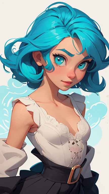 Female character in Turnaround sheetcartoon style Digital art style illustration Cartoon image of a woman .Ilustra??o estilo desenho animado, estilo de arte dos desenhos animados, Ella Purnel lestilo Cartoon style digital illustration artgerm style cartoon art style, digital illustration style, design de personagens altamente detalhado, arte digital detalhada coragem, Forest fan art, Design de personagens de retrato, beautiful digital illustration, retrato de alta qualidade, Arte em quadrinhos, mulher jovem cabelo com transas lindas . Beautiful lined eyes Medium large bust and wonderful sexy clothes. image expression of sexual desire from the waist to the Ella Purnellstyle illustration Cartoon style digital illustration Turnaround sheet style