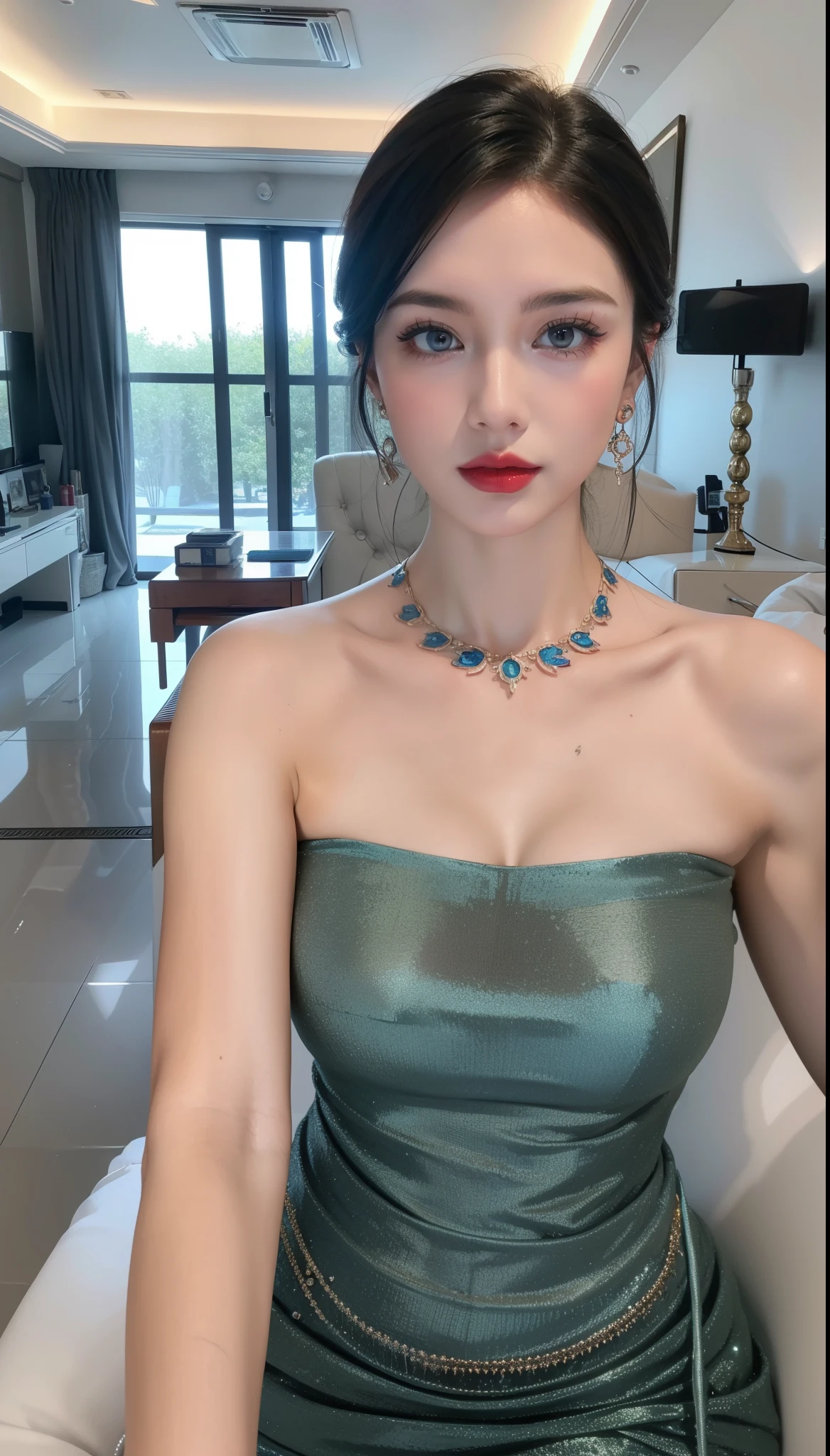 Royal princess,Super detailed, Delicate face, Film stock photography , Portrait 400, F1 Camera Lens.6, rich and colorful, Surreal, Realistic textures, Dramatic Lighting, Thin Film Distiller 800 (8k, original photo, better quality, masterpiece: 1.2), Super detailed, (Extremely delicate skin: 1.2), 8k ultra high definition, SLR camera, Soft Light, high quality,Blue pupils,Apply red lipstick,Have a tattoo,The tattoo is very three-dimensional,Gorgeous and Intricate Tattoo Designs,8k Photo,Large Breasts,Dark eyeshadow,