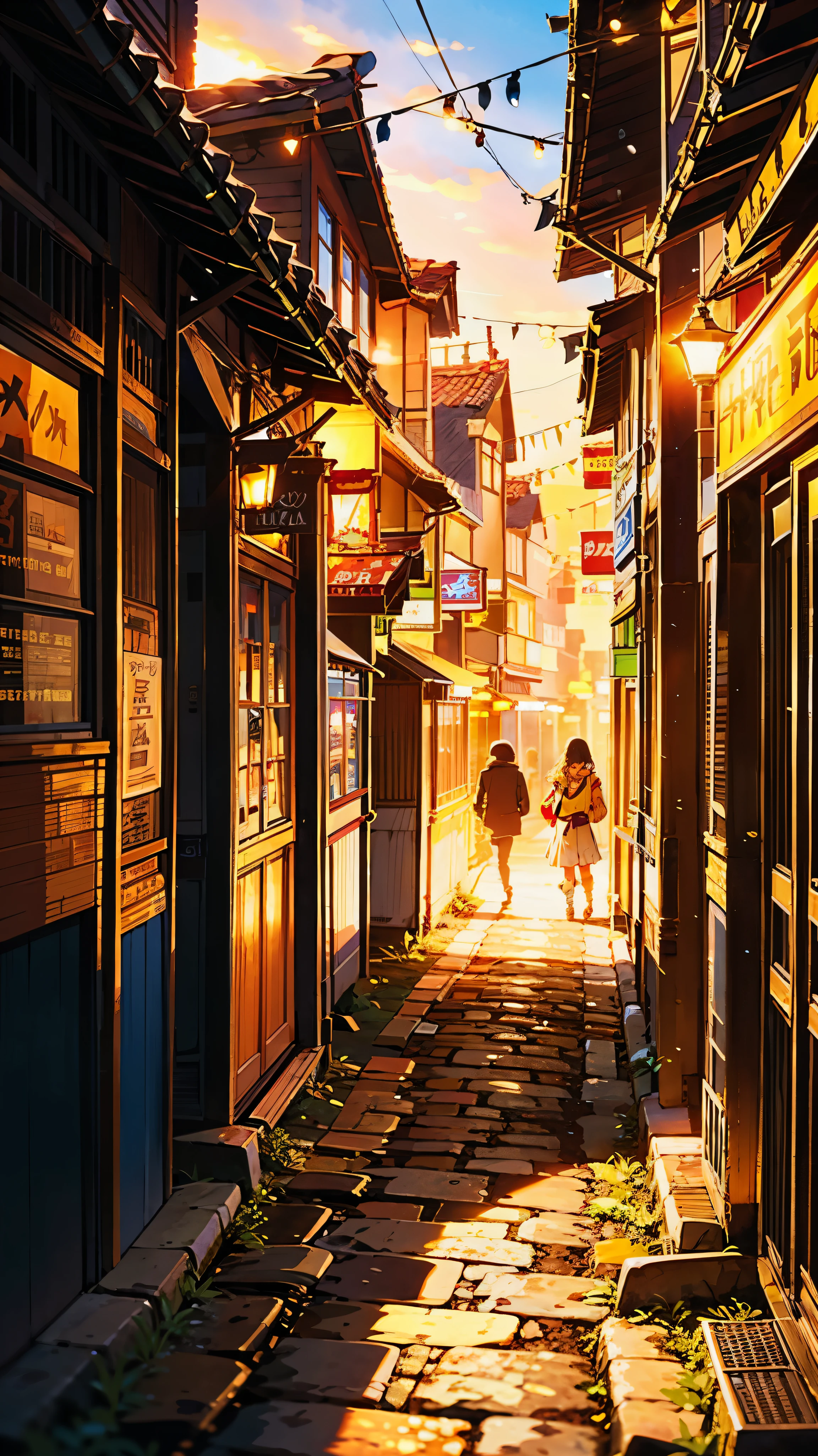 In the heart of a bustling city, a scene that seems to have come straight out of a movie unfolds before your very eyes. The stage is set high definition, with intricate details that highlight its timeless appeal. The past comes alive as you witness a spectacle that captures the essence of a bygone era when prosperity reigned supreme. The warm light of the street lamps envelops the scene, casting a golden glow on the cobblestone streets and illuminating every corner. The cool night breeze carries hushed murmurs from the assembled crowd as they fix their gaze on the mysterious figure, enveloped in an aura of intrigue and wonder. Every step you take echoes softly on