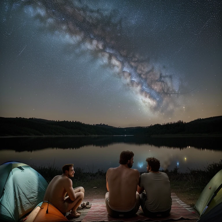 Dois homens ursos, gather for an annual camping trip by a remote lake. Under the starry sky, They share stories from their separate lives and discover that love may have been there all along, esperando apenas o momento certo para ser revelado. Make the starry sky