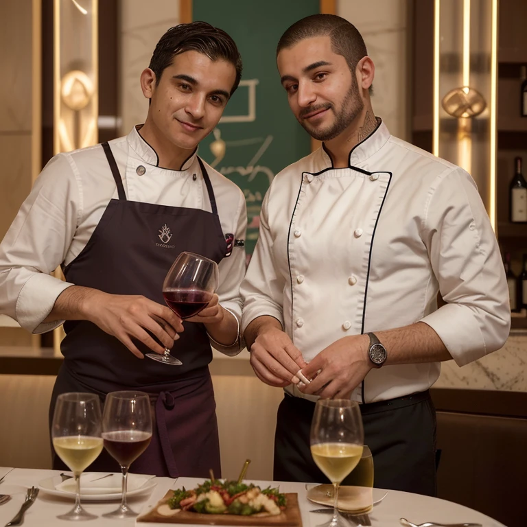 O Sommelier e o Chef"Em uma cidade cosmopolita, um homem sommelier charmoso e um homem chef talentoso se encontram quando abrem juntos um restaurante exclusivo. As the flavors mingle and the wines flow, they also explore their passion for each other, facing challenges in business management and personal life.