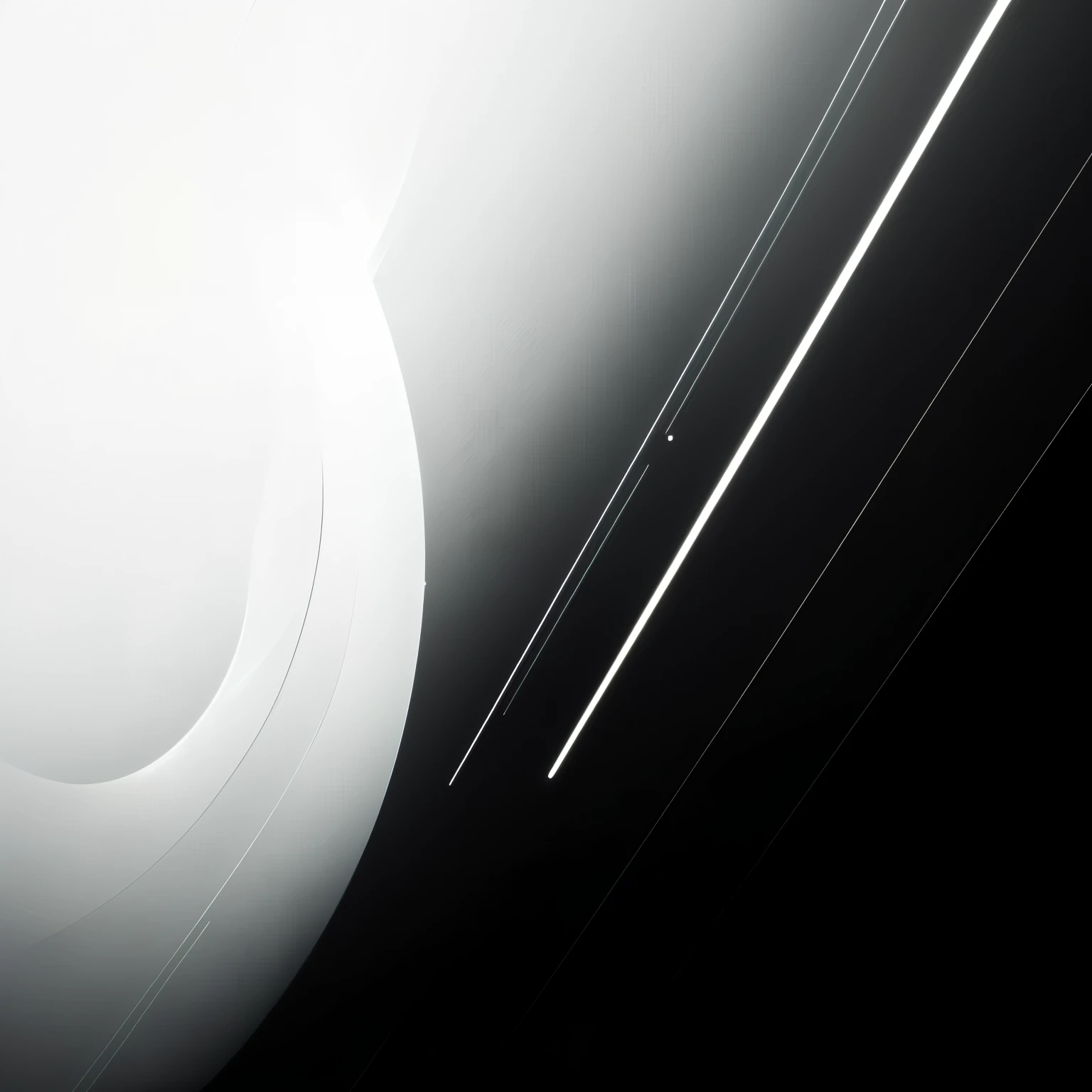 Light flow design, transparent or semi transparent materials, floating elements, simple and avant-garde lines, energy flow, very minimalist vector art, minimalist art, minimalist illustrations, minimalist poster art, minimalist art style, minimalist vector art, black flat background, minimalist line art, dark negative space, reduced minimalist illustrations, minimalist movie posters, abstract forms and shapes