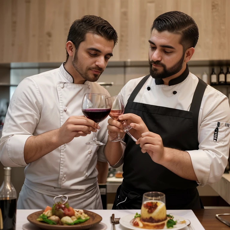O Sommelier e o Chef"Em uma cidade cosmopolita, um homem sommelier charmoso e um homem chef talentoso, os dois homens de meia idade e barbudos, se encontram quando abrem juntos um restaurante exclusivo. As the flavors mingle and the wines flow, they also explore their passion for each other, facing challenges in business management and personal life.