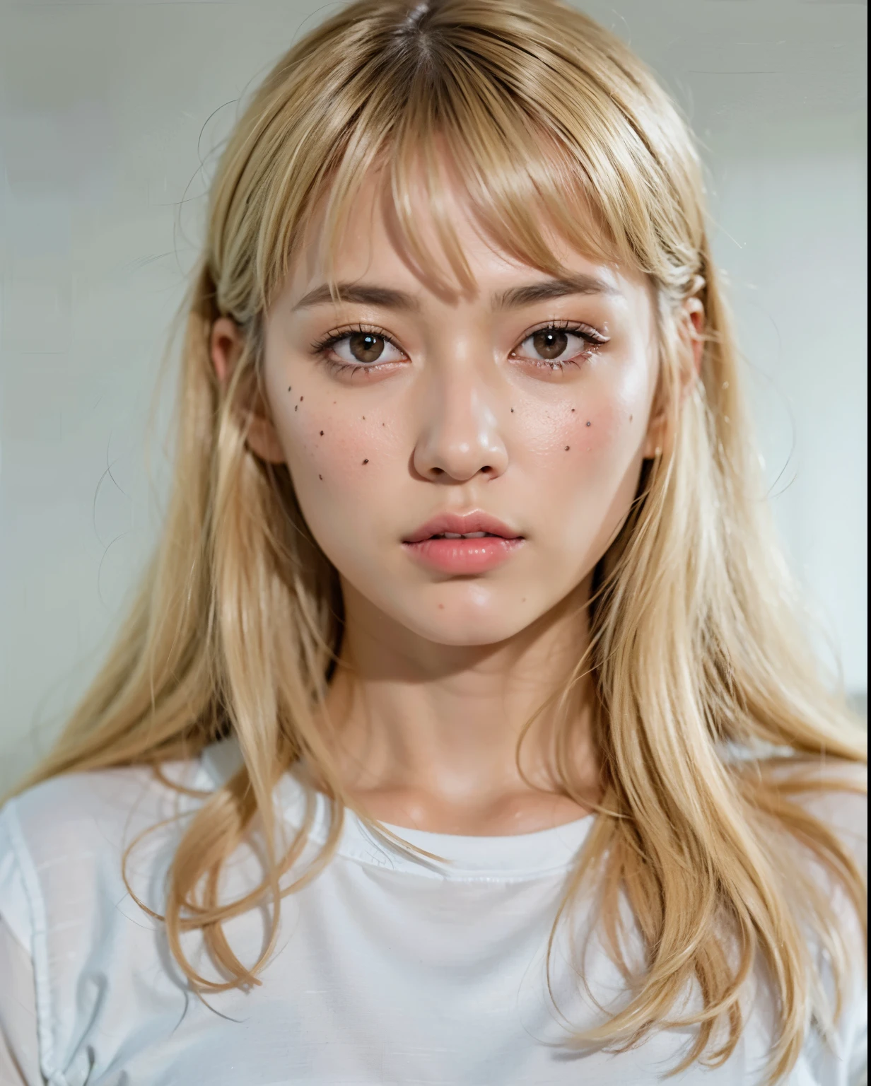 Arafed woman with long hair and neck choke., Lalisa Manobal, Sol Yunjoo, com franja, anime  tailandesa, jennie rosa preto, franja de cortina, Ulzzang, young pale and beautiful asian face, 1 8 filho, she has black hair com franja,  coreana, tomorrow brother trans, 🤤 retrato de 