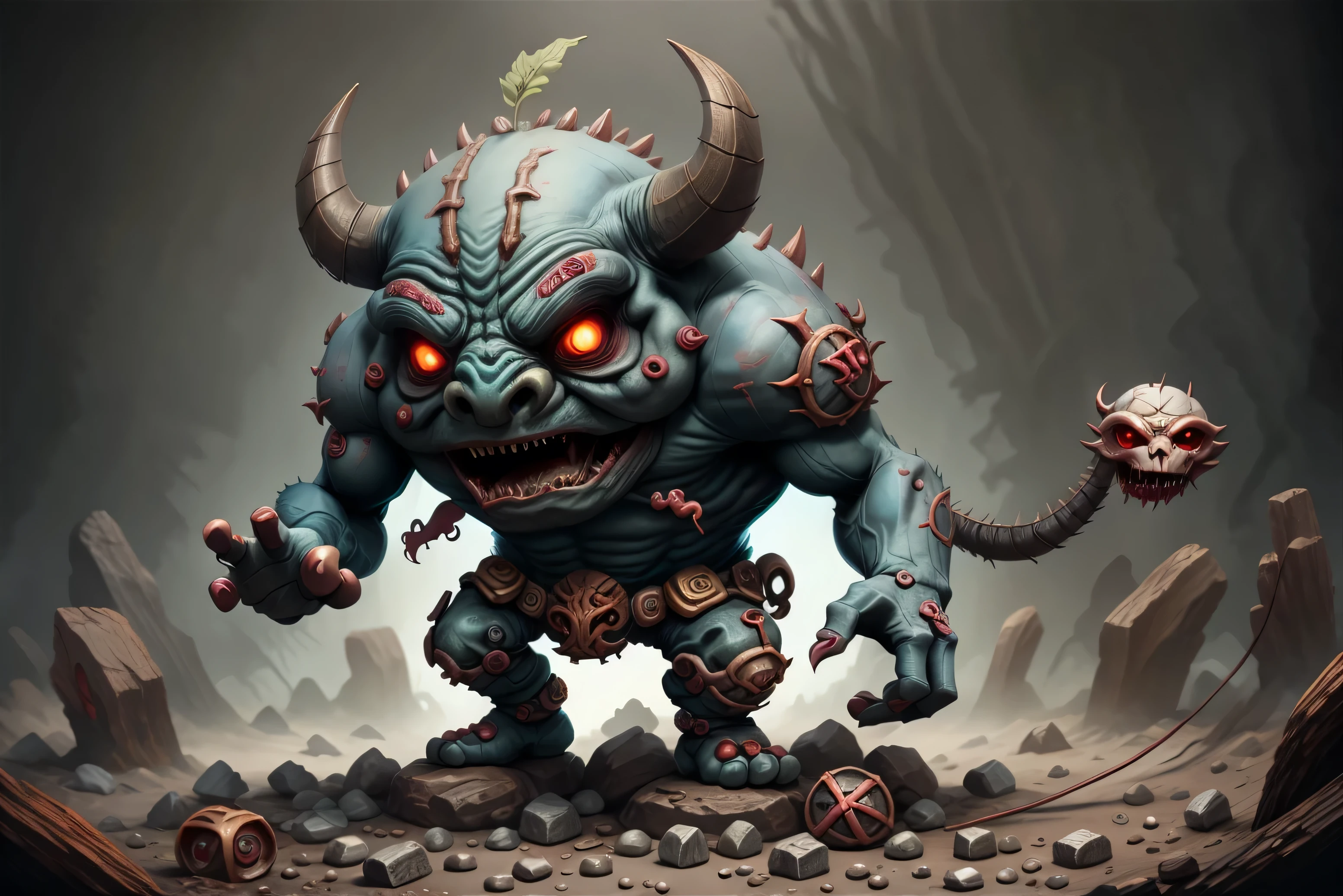 (masterpiece), best quality, little cute
nurgle-demon 40K , plastican00d