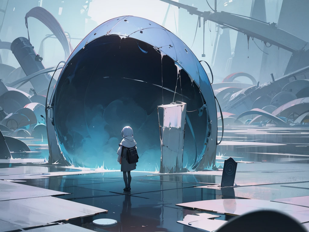 a strange place surrounded by a sad aura