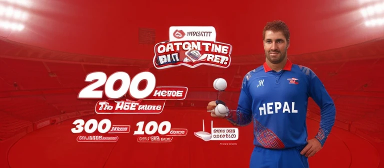 An sportsman holding ont device