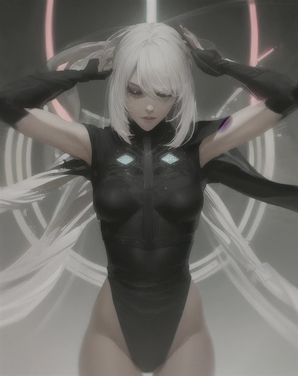 ((La mejor calidad)), ((obra maestra)), (muy detallado:1.3), ..............3D, Beautiful (cyberpunk:1.3) Mujer hacker, peinado corto,pelo corto, Volver al visor, cabello grueso, Terminal de ordenador operativo, Pantalla montada en la cabeza, computer server, Pantalla LCD, fiber optic cable, Logotipo de la empresa, HDR (High Dymanic Range), Trazado de rayos, NVIDIA RTX, Super resolution, Irreal 5, Subsoil Scatter, Textura PBR, Post-procesamiento, Anisotropic filtering, profundidad de campo, maximum sharpness and sharpness, Texturas multicapa, Albedo y Highlight Maps, Sombreado de superficies, Accurate simulation of light-material interactions, proporciones perfectas, Renderizado de octanaje, duotone lighting, ISO bajo, balance de blancos, Regla de los tercios, amplia apertura, 8K RAW, efficient sub-pixels, sub-pixel convolution, glow particles, dynamic  pose