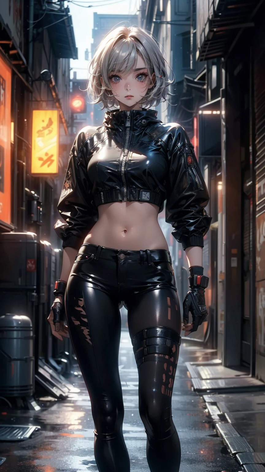girl dancing,(((1girl))),((girl with extremely cute and beautiful hair)),

(large breasts:1.4),(((brown hair:1.35,braids))),(((eyes_blue:1.3))),intricate eyes,beautiful detailed eyes,symmetrical eyes,((fat)),((((lustrous skin:1.5,bright skin: 1.5,shiny skin,very shiny skin,shiny body,plastic glitter skin,exaggerated shiny skin,shiny skin like ebony,illuminated skin,wet legs))),(spider lower abdomen,narrow waist,wide hip,athletic body,inflated legs,detailed body,(detailed face), toned abs),

cute,slutty,seductive,erotic,(nsfw),

cargo pants,revealing clothing,show skin,((underpants strap)),(((glasses))),((wet clothes,intricate outfit,intricate clothes)),

(dynamic pose:1.0),((happy)),(centered,scale to fit dimensions,Rule of thirds),

cyberpunk city by the ocean at night, with bright neon signs and dark stormy clouds and puddles, scenery:1.25,nighttime, starry night, cosmos,Very dark night that makes the neon lights stand out, very bright neon lights,nighttime, starry night, cosmos,

artistic photography,(photography taken by sldr),highres, sharp focus,(ultra detailed, extremely detailed), (photorealistic artwork:1.37),(extremely detailed CG unity 8k wallpaper),((synthwave background theme)),(((vibrant colors))),intricate,(intricate background),(masterpiece),(best quality),perfect rendered face,perfect face details,realistic face,photo realistic,analog style,((intricate detail)),(((realism))),