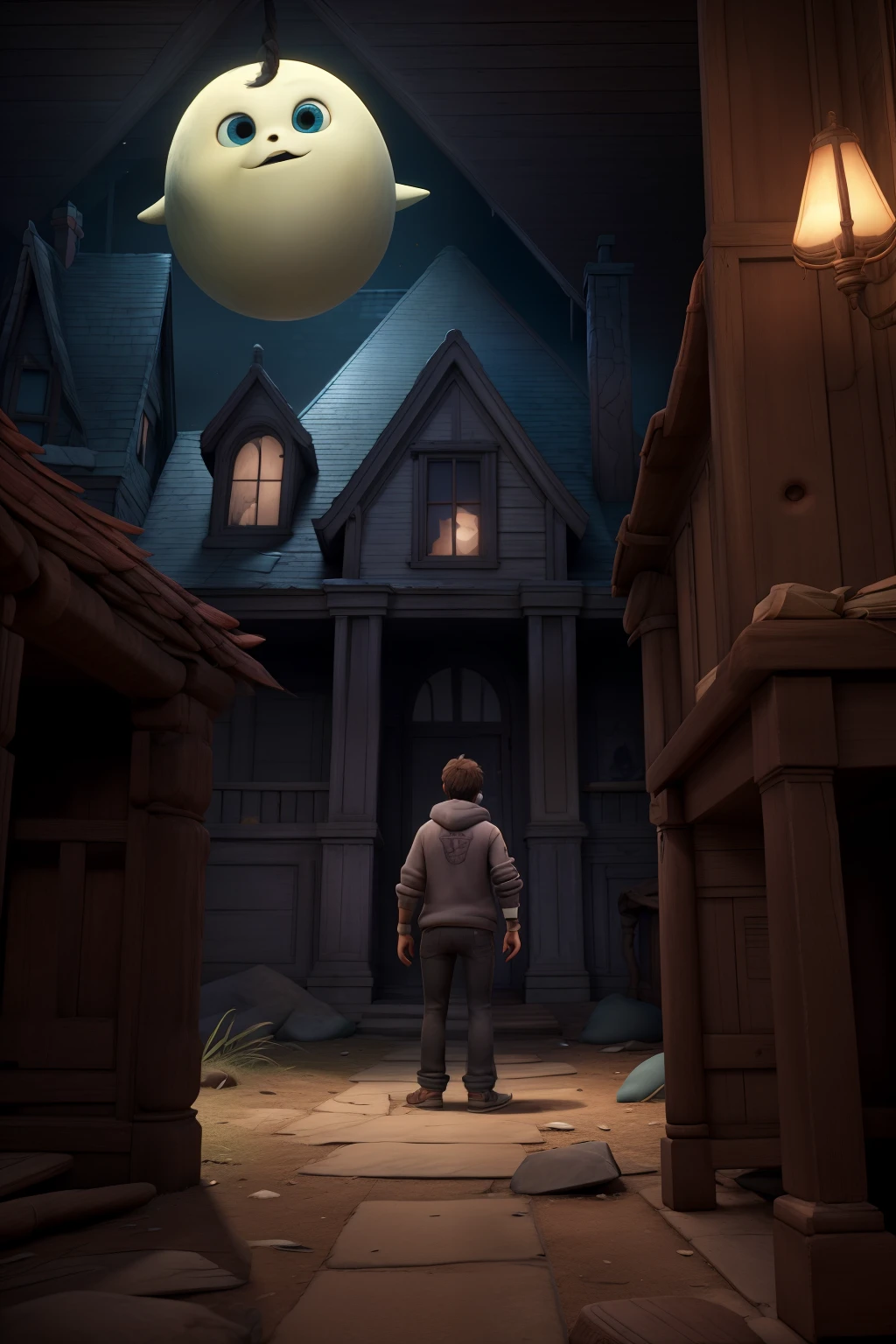 GAME NAME WRITE,NEED A POSTER FOR THE GAME NAME CURSED HOUSE The main character is a young man who accidentally finds himself locked in an abandoned mansion after a series of mysterious events. He realizes that the house is located in territory that is legendary, and that something sinister lurks in the dark corners of the house.
The player will have to explore the mansion, trying to unravel its secrets and understand what happened to its inhabitants. As the player progresses through the story, they encounter various horrors, including ghosts, ominous sounds, and sudden trials.
Gameplay will focus on survival and solving puzzles to progress further in the mansion. The player will have to use various items to protect himself from dangers and uncover the secrets of the house.
The goal of the game is to survive and unravel the mysteries of the mansion, overcoming your fear and trying to find a way out of this nightmare.
ON