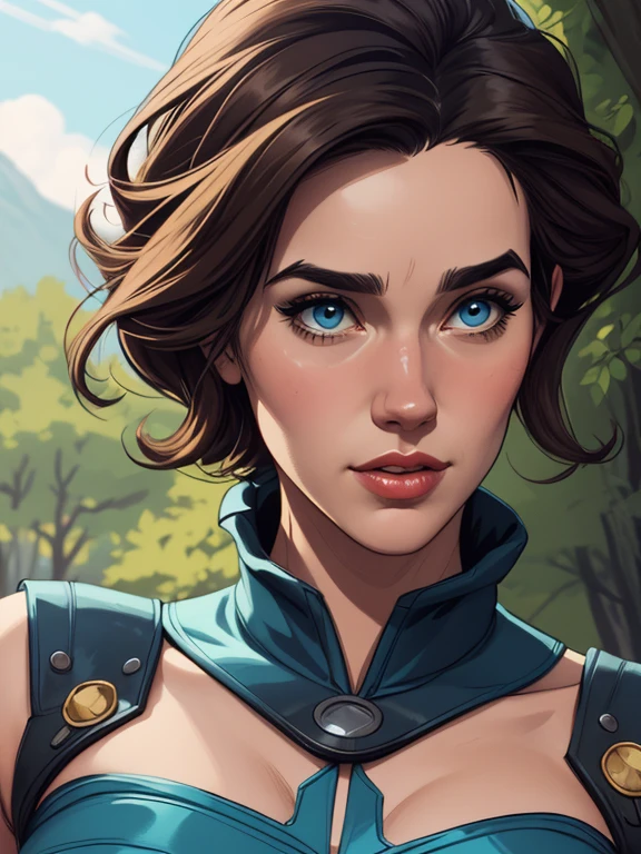 Personagem feminina armada com um .38 em estilo ocidental atompunk Fallout 4 Jennifer Connelly le com cicatrizes de guerra Imagem de desenho animado de uma mulher .Ilustra??o estilo desenho animado, estilo de arte dos desenhos animados, estilo de arte dos desenhos animados, digital illustration style, estilo atompunk design de personagens altamente detalhado, arte digital detalhada coragem, Forest fan art, Design de personagens de retrato, beautiful digital illustration, retrato de alta qualidade, Arte em quadrinhos, mulher jovem cabelo com transas lindas . Queen Anna of ArendelleBeautiful lined eyes Medium large bust and wonderful sexy clothes. image expression of sexual desire from waist to head illustration Queen Anne of Arendelle atompunk style Fallout 4 The perspective is from below, enfatizando a majestade e o poder da Gigante." armed with a 38 Western-style revolver with a 38 revolver in her hands