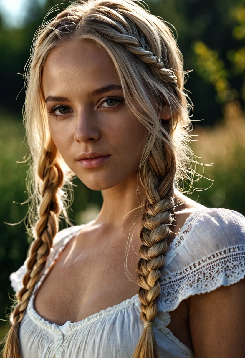 ((best quality)), ((Meisterwerk)), (detailliert), perfektes Gesicht
Dreadlocks, blond, Deutsche, Studentin, big boobs, smiling, nackt, keine Kleidung