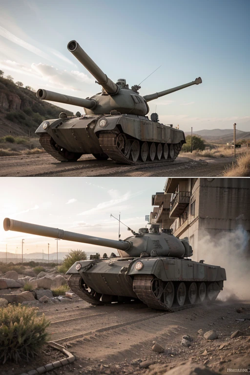 Modern Heavy Tank of the Future