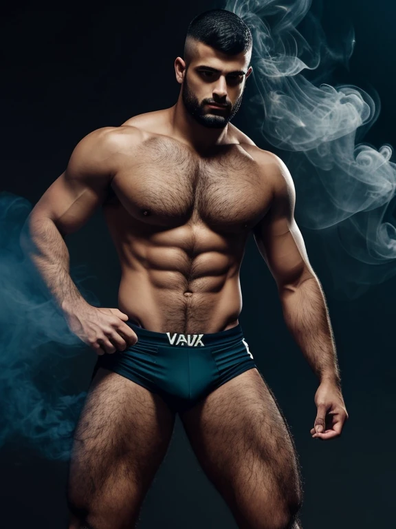 Arab football player,There are a few but not strong,Shirtless,smoking,Excessive leg hair。Wearing fluorescent green football socks,Excessive chest haierce 1,Condescending,Cool and handsome,Abdominal hair growth,Feet smell bad,The heat is coming out of the socks,Multi-person photo,Around 18 years old,Buzz cut,Dark chest hair,Dark hair on abdomen,Dark leg hair,and dense and very dense,Highly aggressive,Serious expression,Tattoo on chest,Very dense hair,Buzz cut,There is a lot of smoke and fog,Standing,To show the legs and socks,There are blue veins in the ventral groove,Wearing football shoes,Smoke in mouth,There is a football under my feet,Dense hair in the groin,The legs are also densely haired,Very serious expression,Very fierce,The hair is very black,Waiting in the dark,Well-developed calf muscles,Black bulge,Super HD,Every hair can be seen,Stretch your legs in front of the screen