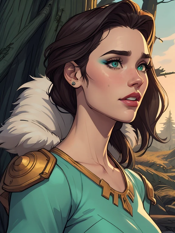 Personagem feminina armada com um .38 em estilo ocidental atompunk Fallout 4 Jennifer Connelly le com cicatrizes de guerra Imagem de desenho animado de uma mulher .Ilustra??o estilo desenho animado, estilo de arte dos desenhos animados, estilo de arte dos desenhos animados, digital illustration style, estilo atompunk design de personagens altamente detalhado, arte digital detalhada coragem, Forest fan art, Design de personagens de retrato, beautiful digital illustration, retrato de alta qualidade, Arte em quadrinhos, mulher jovem cabelo com transas lindas . Queen Anna of ArendelleBeautiful lined eyes Medium large bust and wonderful sexy clothes. image expression of sexual desire from waist to head illustration Queen Anne of Arendelle atompunk style Fallout 4 The perspective is from below, enfatizando a majestade e o poder da Gigante." armed with a 38 western style revolver with a 38 revolver in her hands a close up of a woman in a green dress with a sword, extremely detailed , Wlop Ross sorteios, sedutor elfo princesa cavaleiro, ashé, garota de armadura, girl of the zodiac knights, style Cartoon style digital illustration GTA style garota elfa, uma guerreira loira sexy, uma guerreira loira esmeralda, elfa, Ross Draws 1. 0, even model |Cartoon style digital illustration GTA style