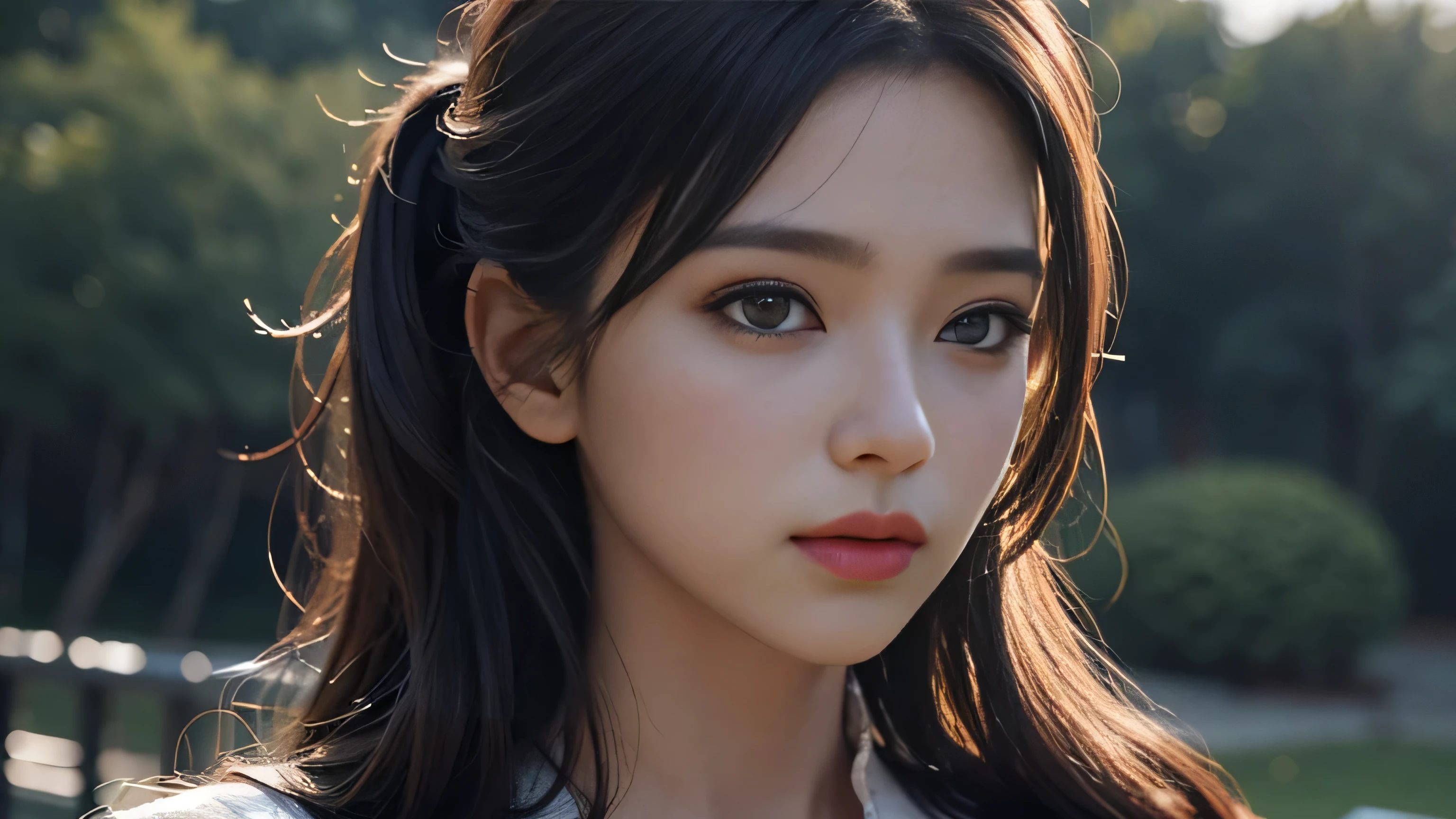 Ultra-detailed beautiful girl,Cinematic light, Realistic, 3D Rendering, Very detailed Face, Very detailed, Realistic Appearance, real, Realistic Girl, Very detailed Hair