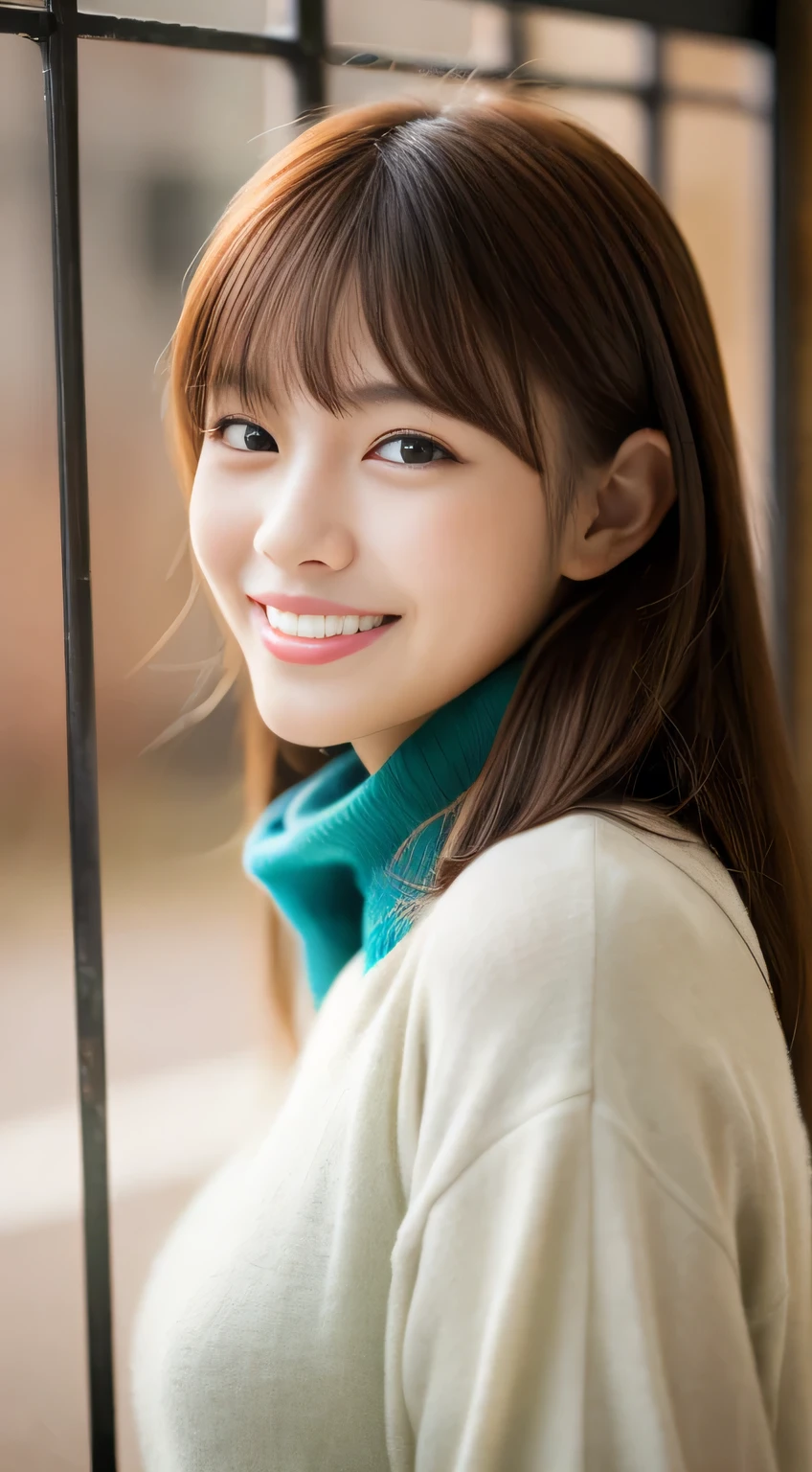 masterpiece,best quality,(Japanese ),((Beautiful girl)),((Clothes that are very clingy to the body)),indoor,(perfect body beauty:1.2),(shy smile),beautiful teeth,