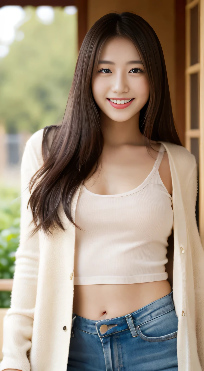 masterpiece,best quality,(Japanese ),((Beautiful girl)),((Clothes that are very clingy to the body)),indoor,(perfect body beauty:1.2),(shy smile),beautiful teeth,