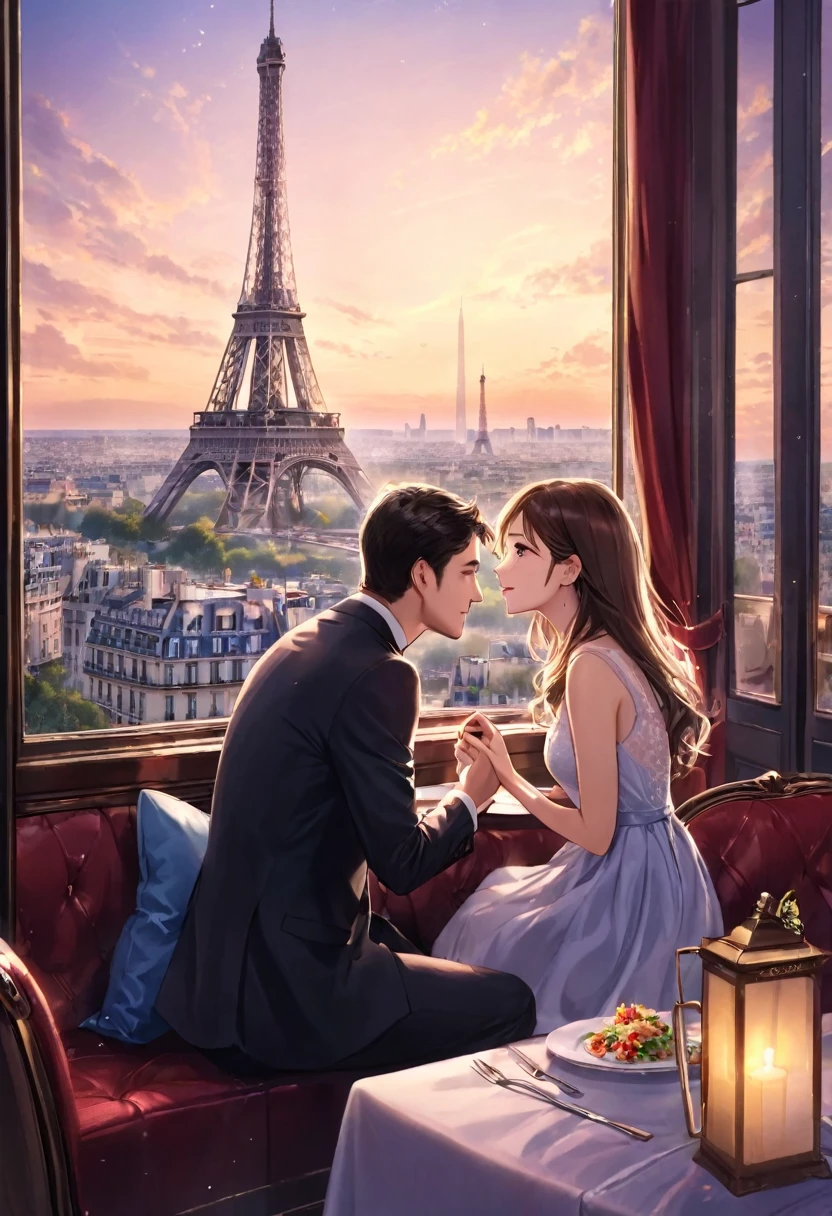 I hope he takes you to the Eiffel Tower., The place you dreamed of getting engaged, Someone who loves you in the back seat of a car, Taking you to dinner at a fancy restaurant,、I'm warning you, if you stay with me、Please know that everything will get much better I'm warning you, if you stay with me、Please know that everything will get much better